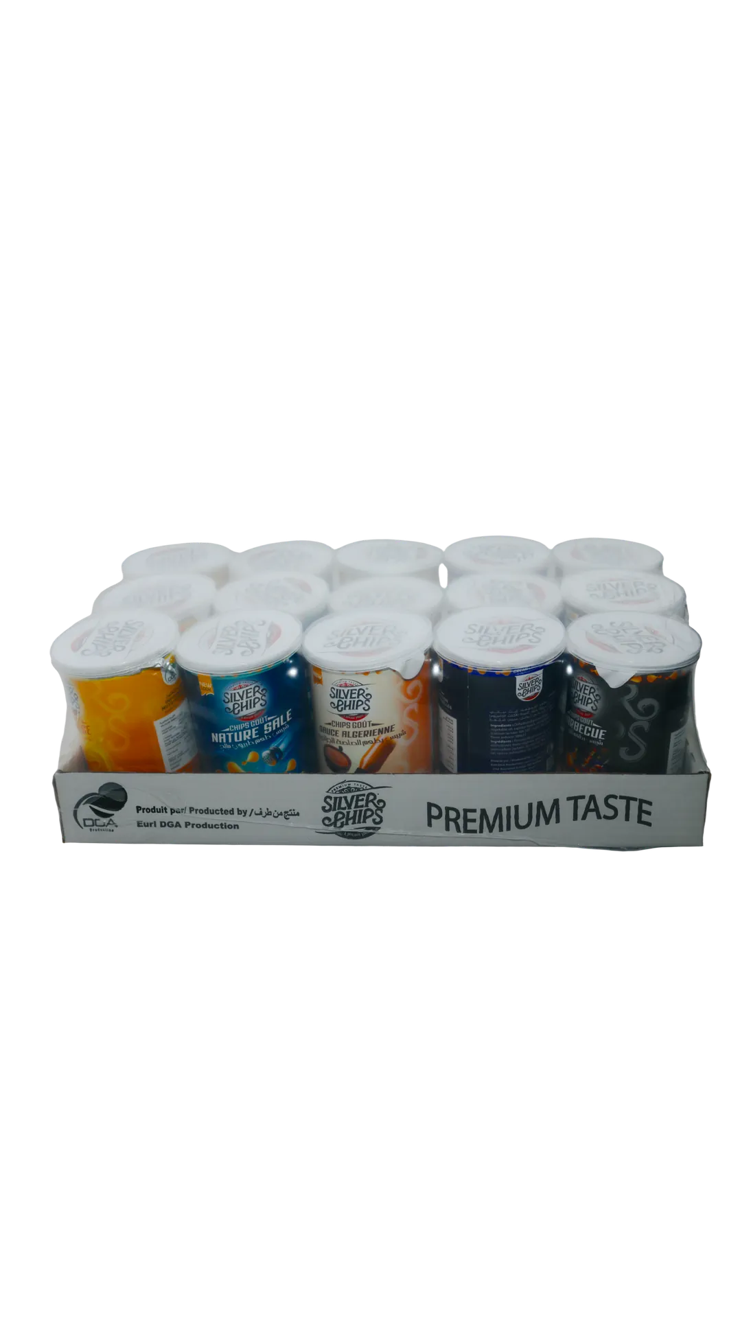 Silver Chips – Carton Multi-saveurs (15 boîtes)