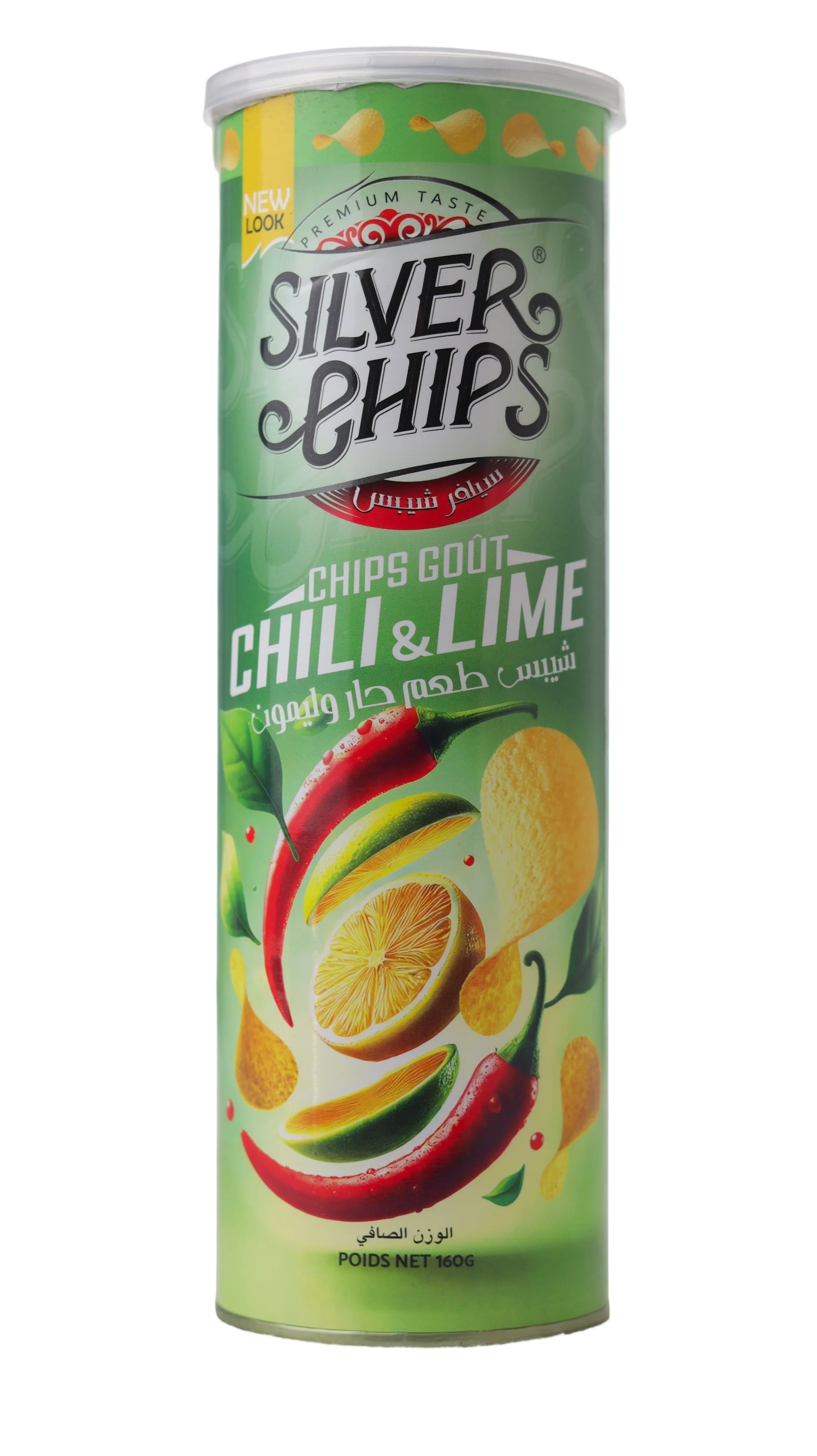 Silver Chips – Chili & Lime 160g