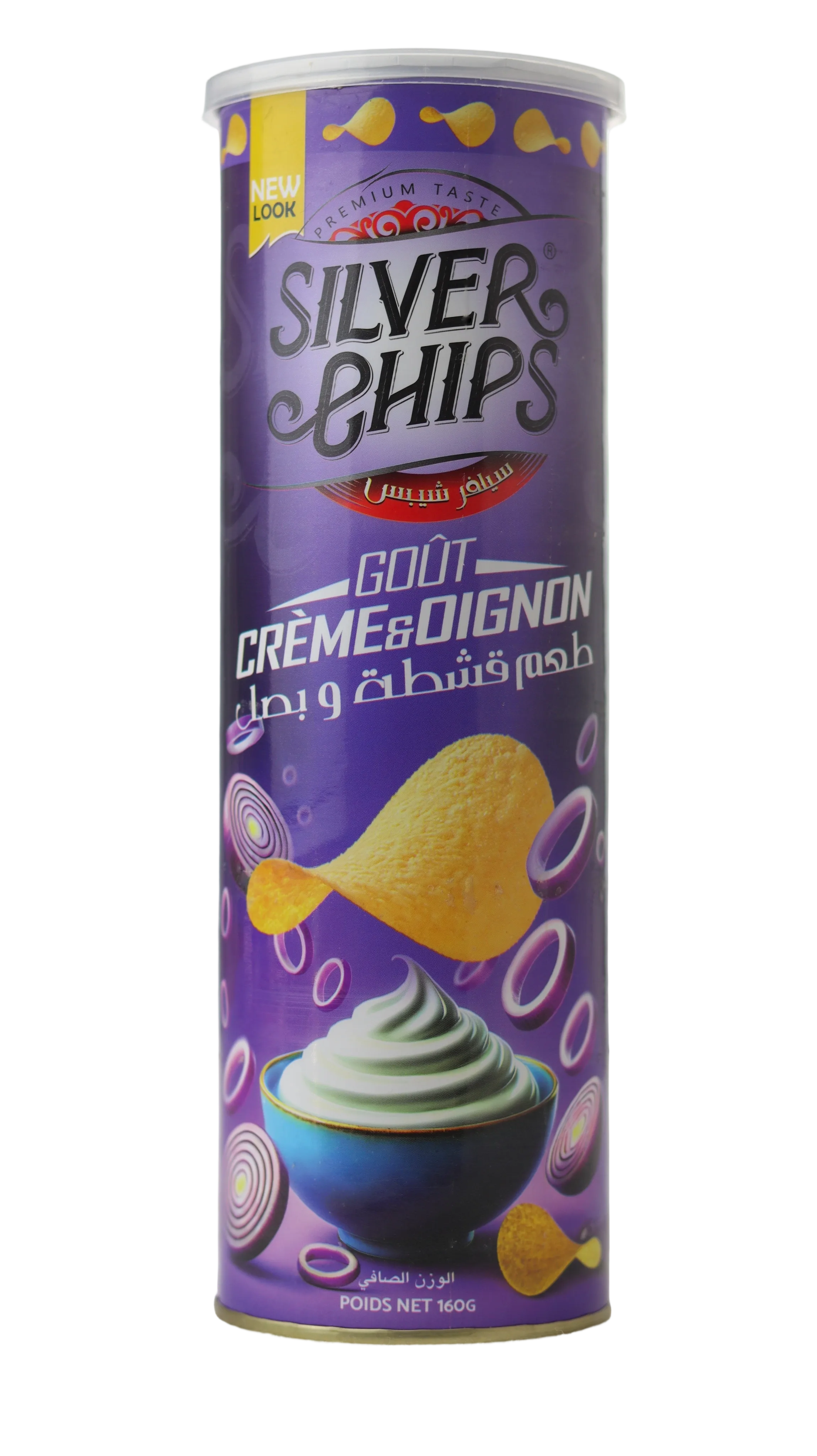 Silver Chips – Crème & Oignon 160g