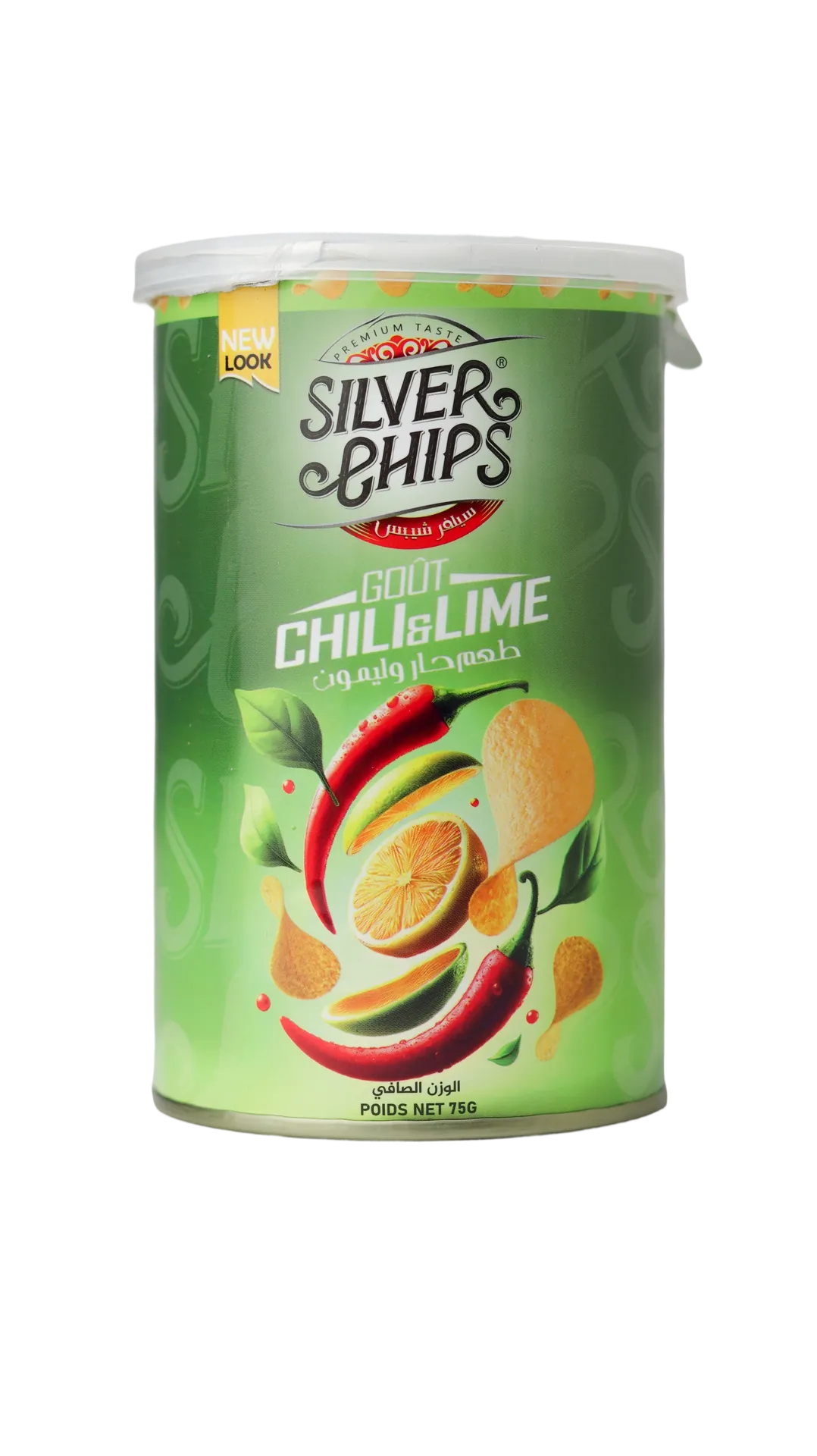 Silver Chips – Chili & Lime 75g