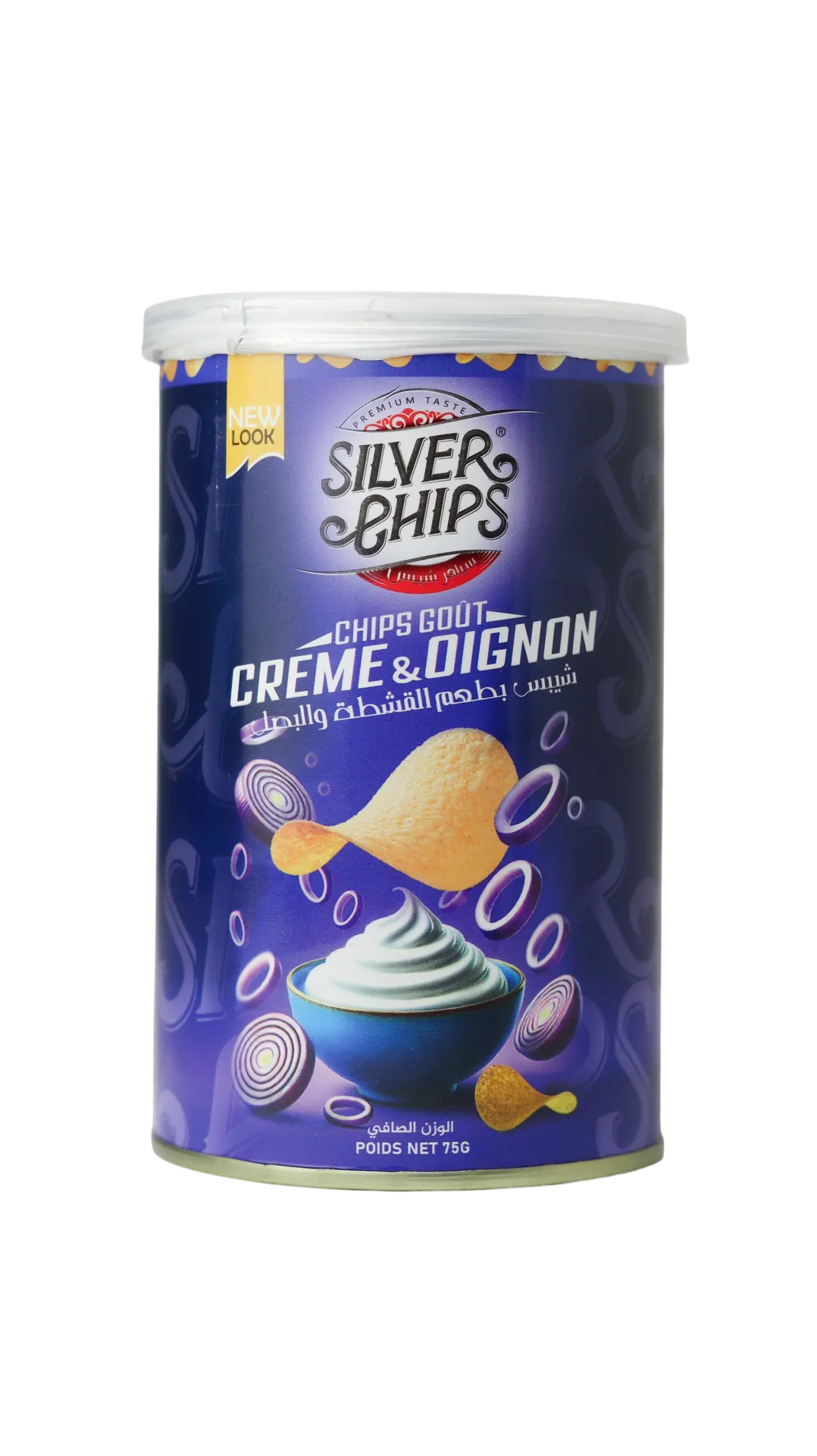 Silver Chips – Crème & Oignon 75g